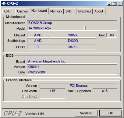 CPU-Z screen (2) : Phenom II X4 955 BE